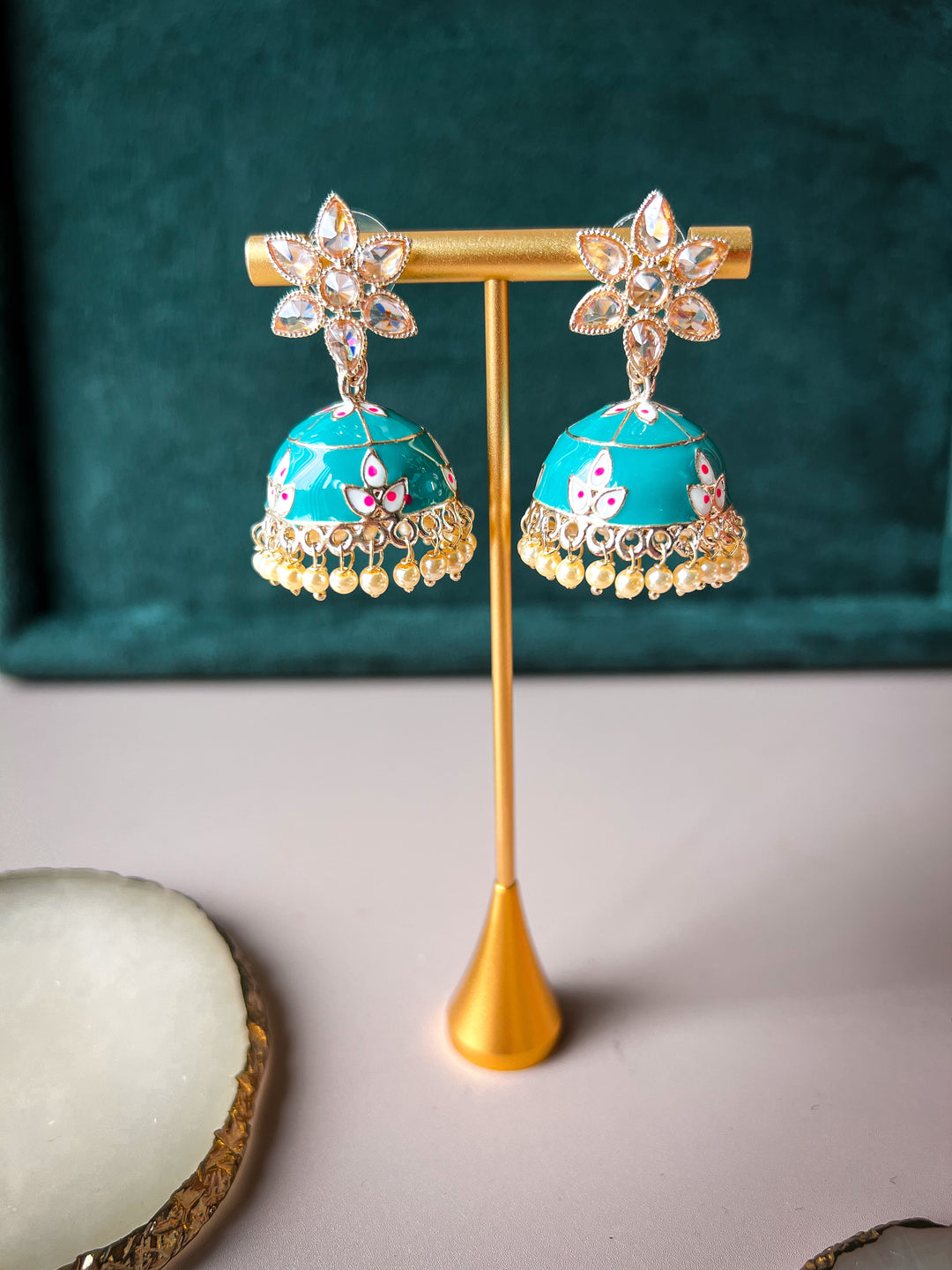 Diksha jhumka oorbellen