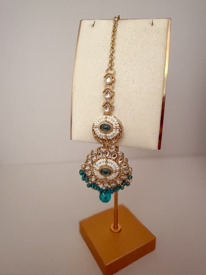 Vanya sieradenset turquoise