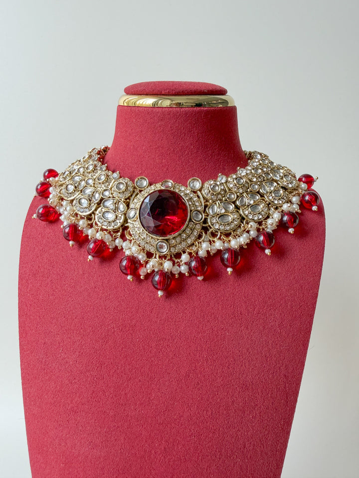 Pari sieradenset rood