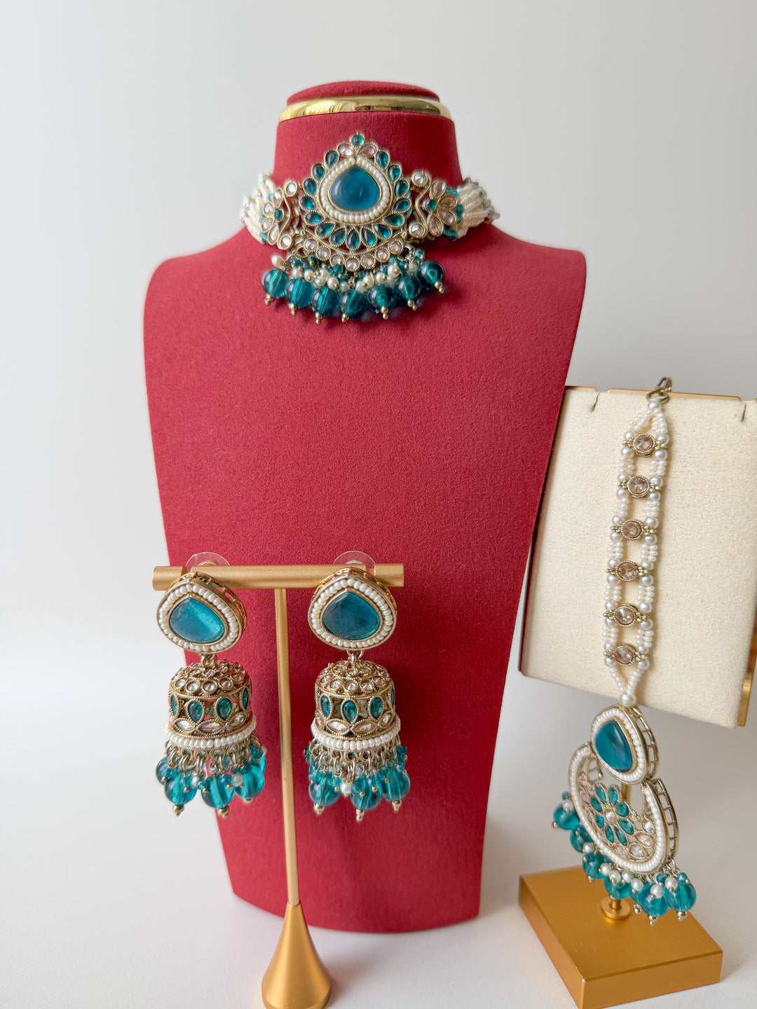 Rashmi sieradenset turquoise