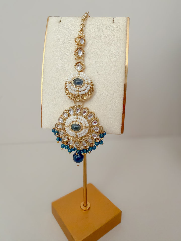 Alina sieradenset donkerblauw