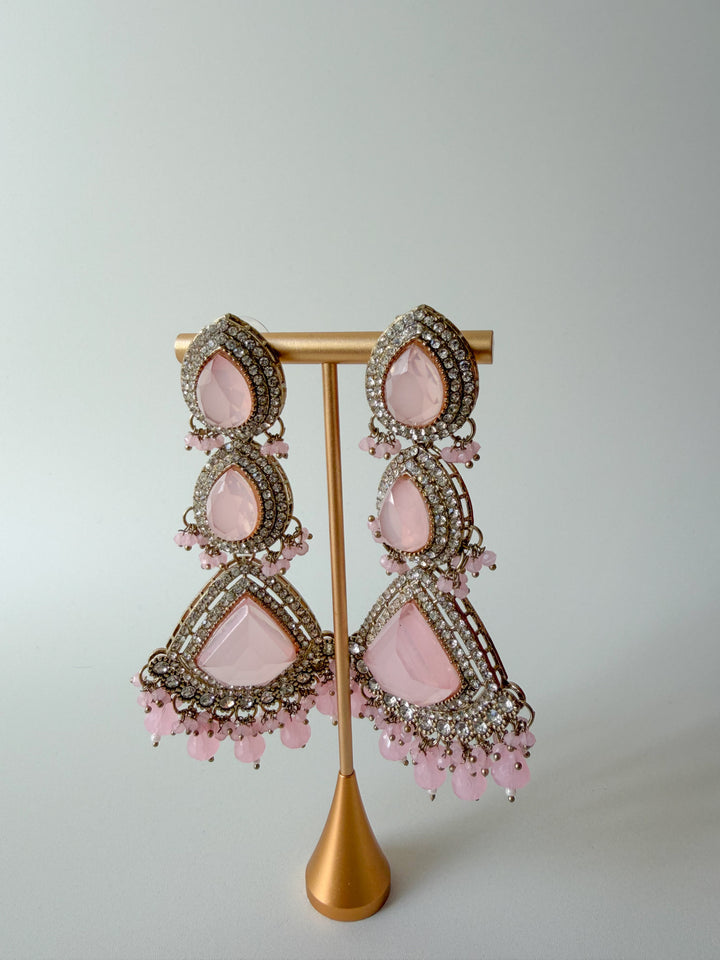 Riddhima sieradenset roze
