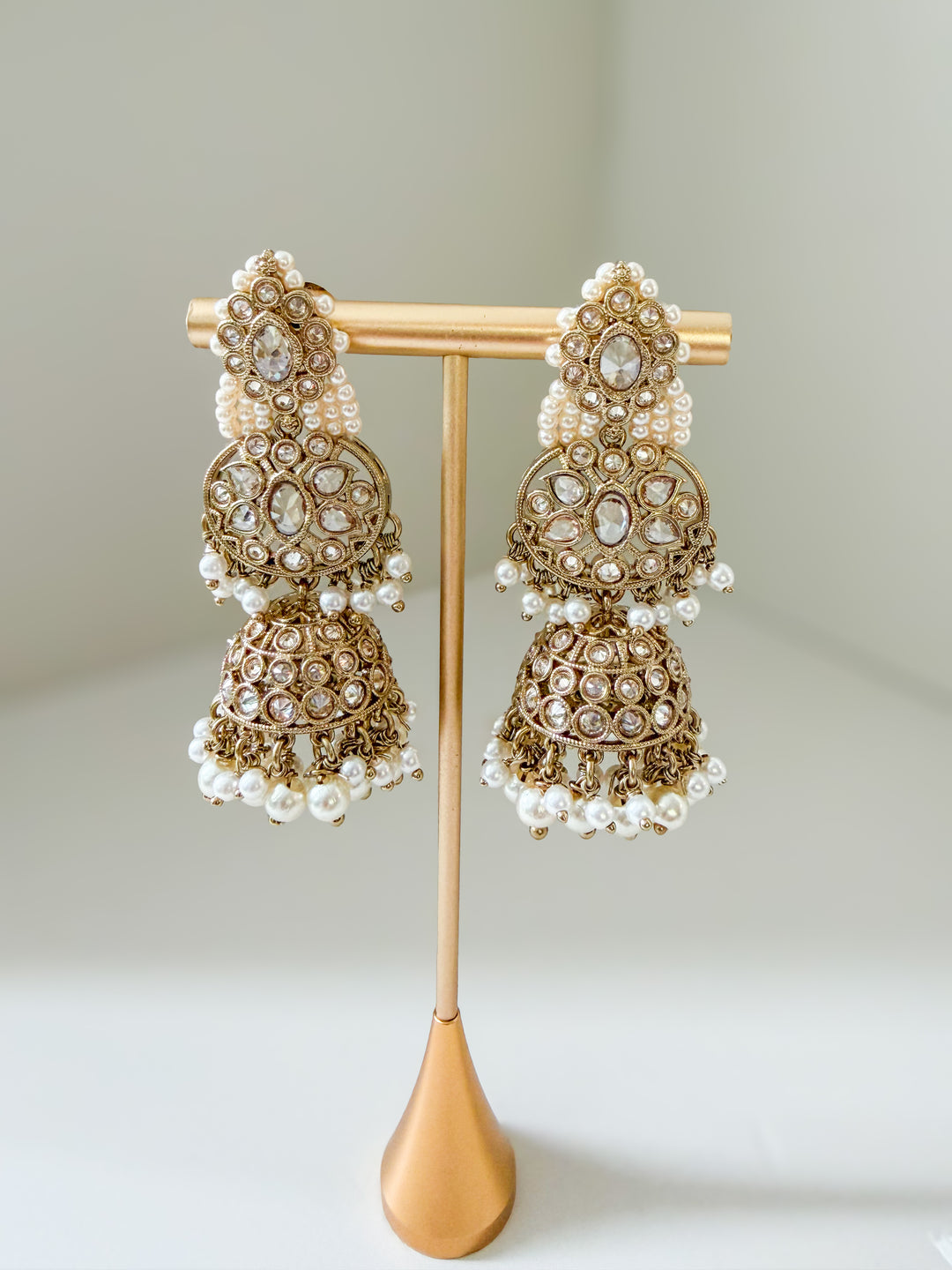Kriti jhumka oorbellen