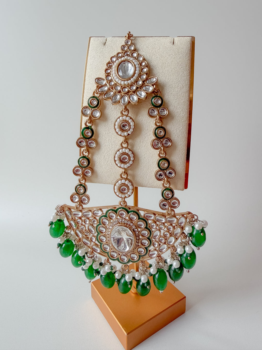 Malisha sieradenset groen