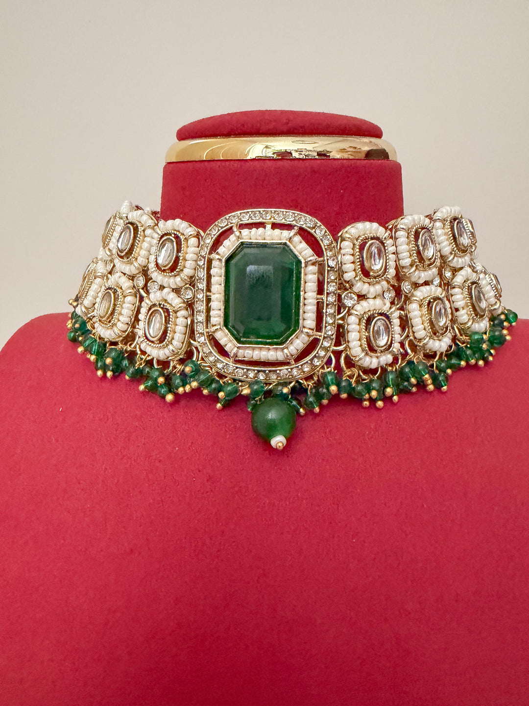 Malisha sieradenset groen