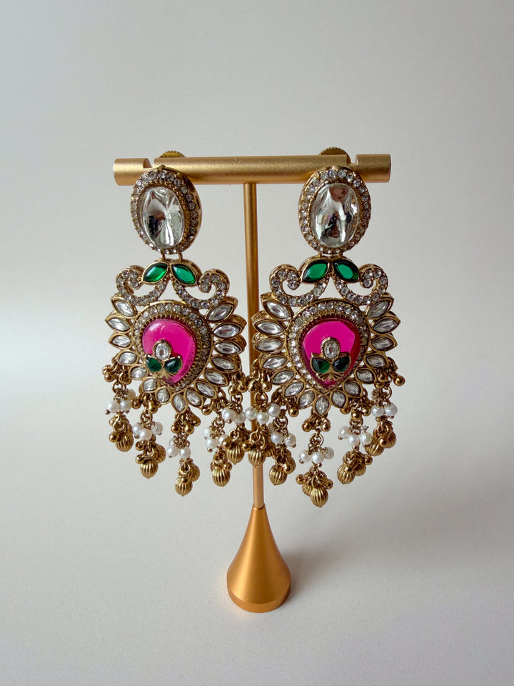 Avani Indiase sieraden fuchsia