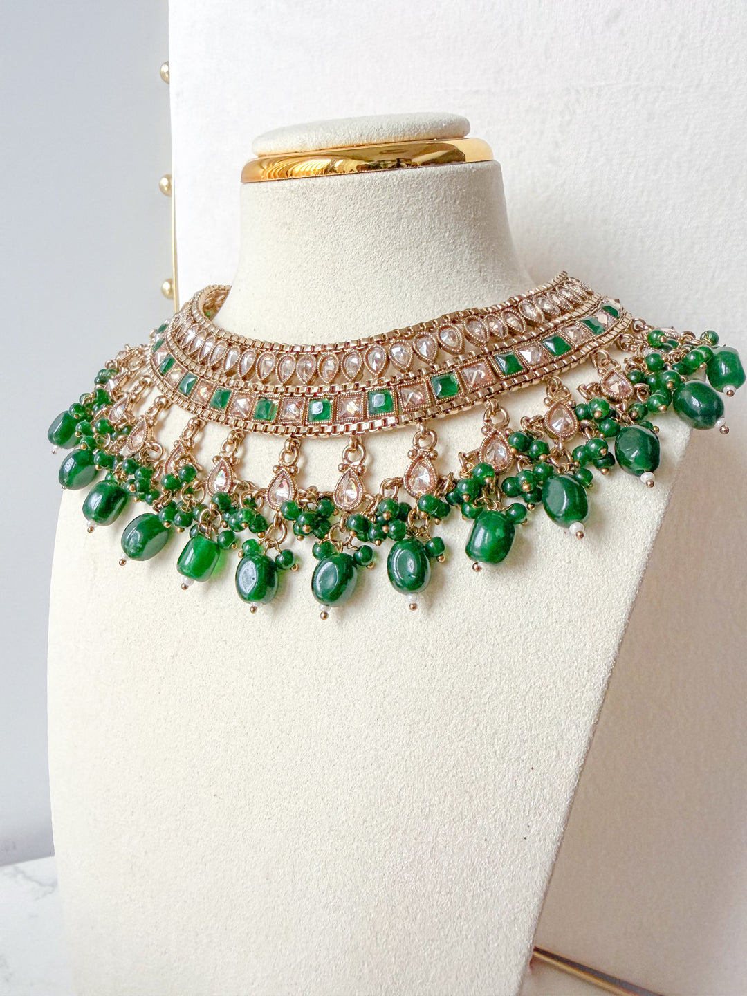 Parvina sieradenset groen