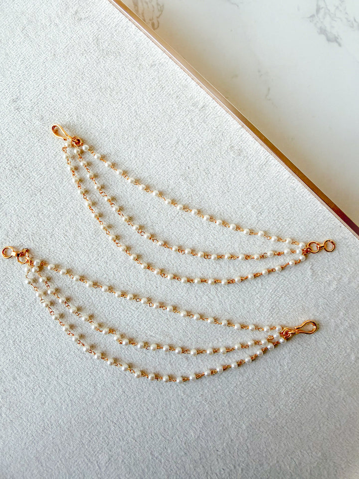 Irina oorbelketting goud