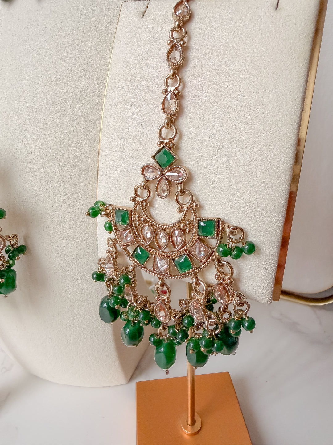 Parvina sieradenset groen