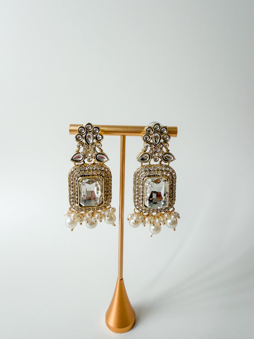 Aruna sieradenset met witte parels