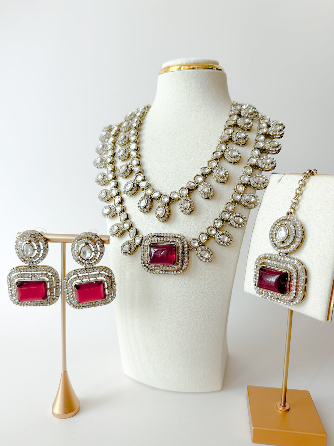 Shakita sieradenset rood