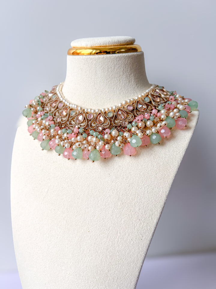 Sirojni sieradenset met kralen