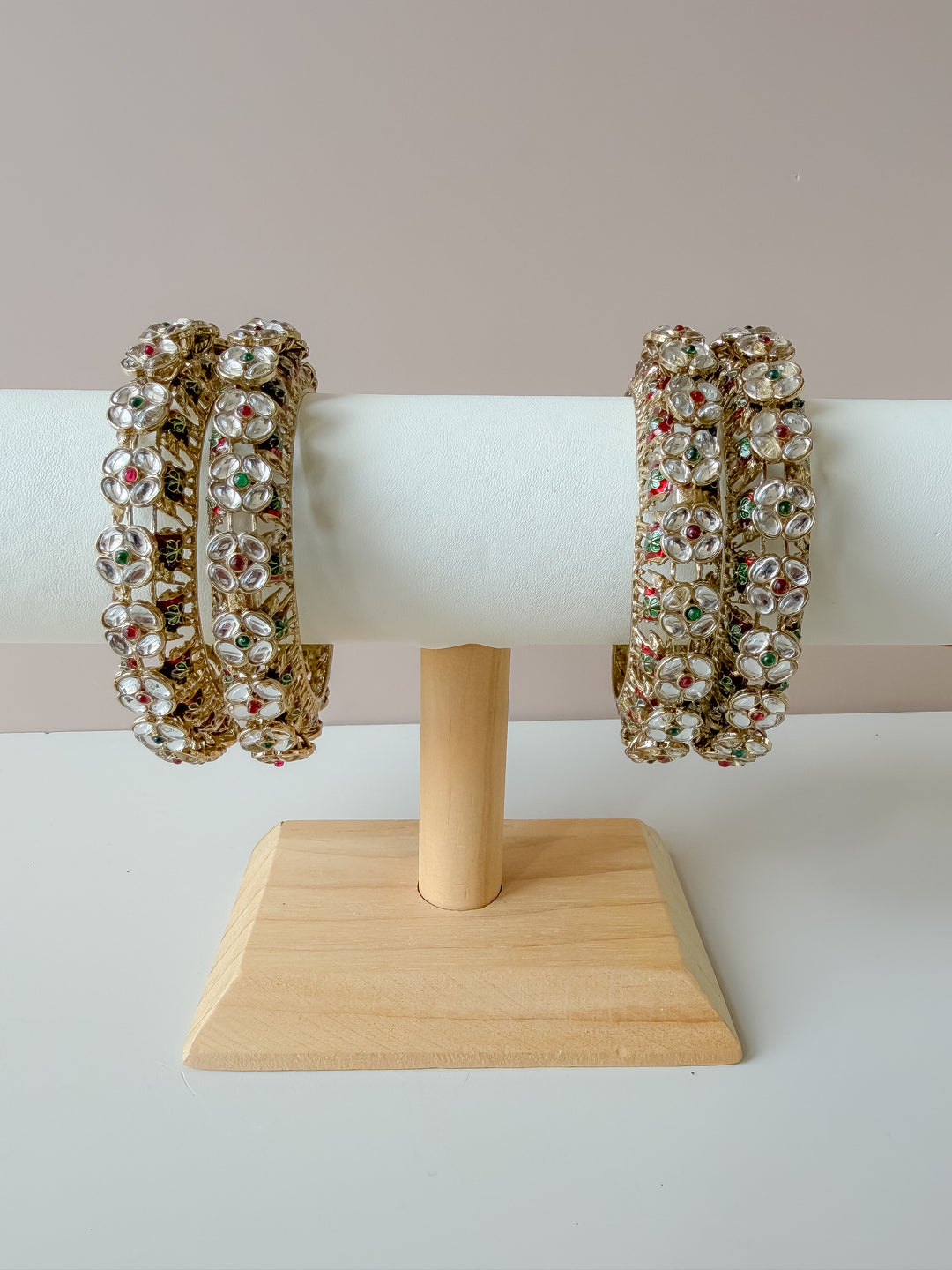 Vanisha armbanden rood/groen