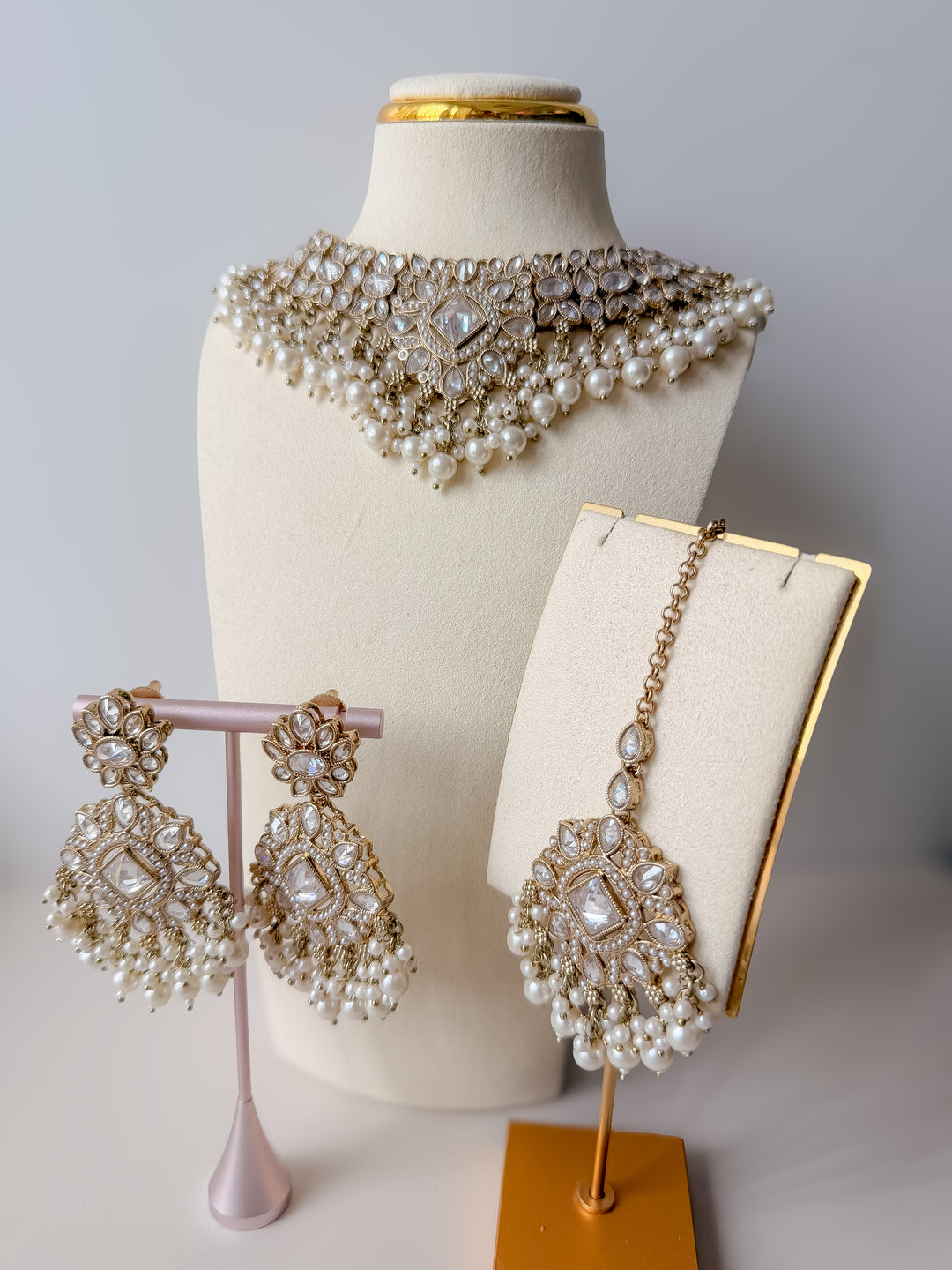 Ananya sieradenset met faux parels
