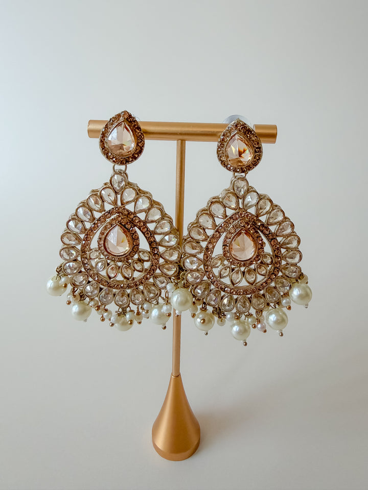 Ranisha Indiase sieradenset met faux parels