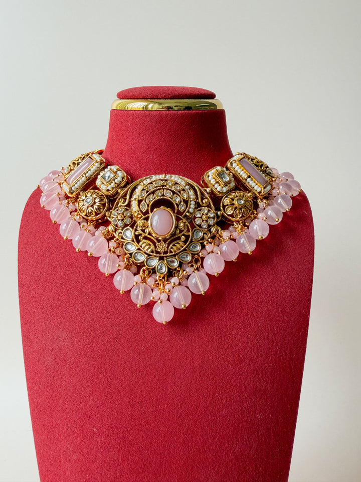Kavita Indiase sieraden lichtroze