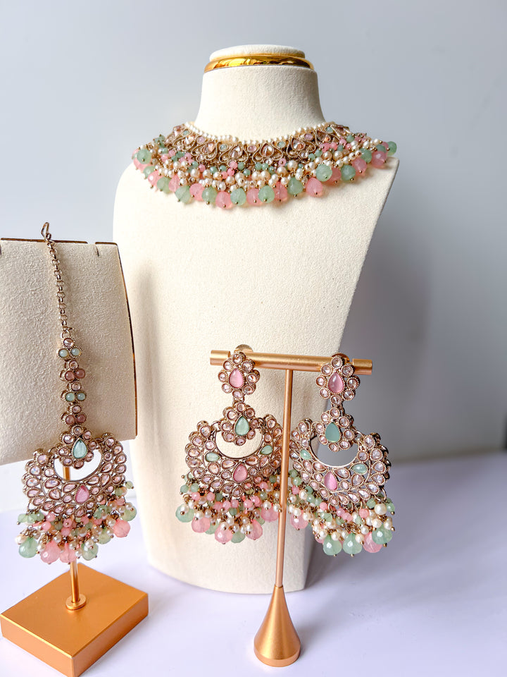 Sirojni sieradenset met kralen