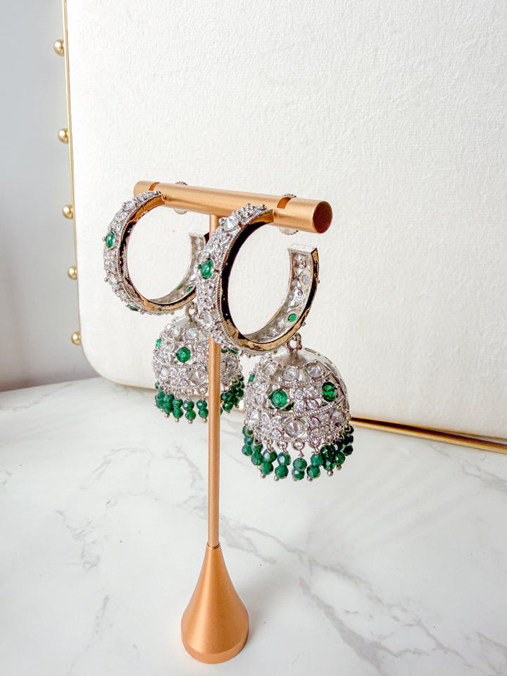 Ravita jhumka oorbellen in 4 kleuren