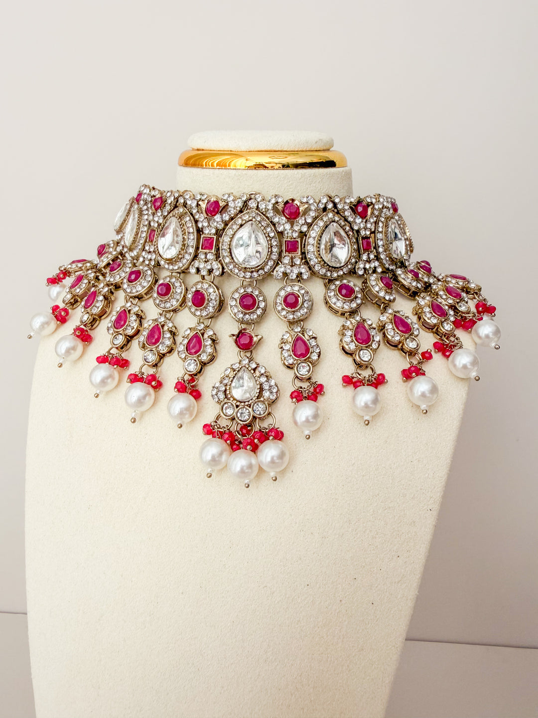 Rania sieradenset fuchsia