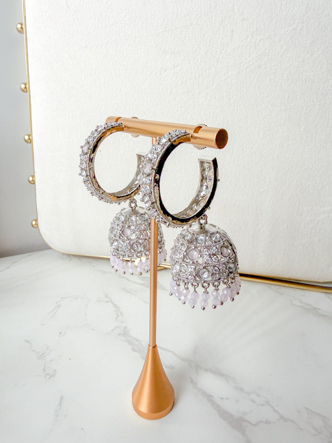 Ravita jhumka oorbellen in 4 kleuren