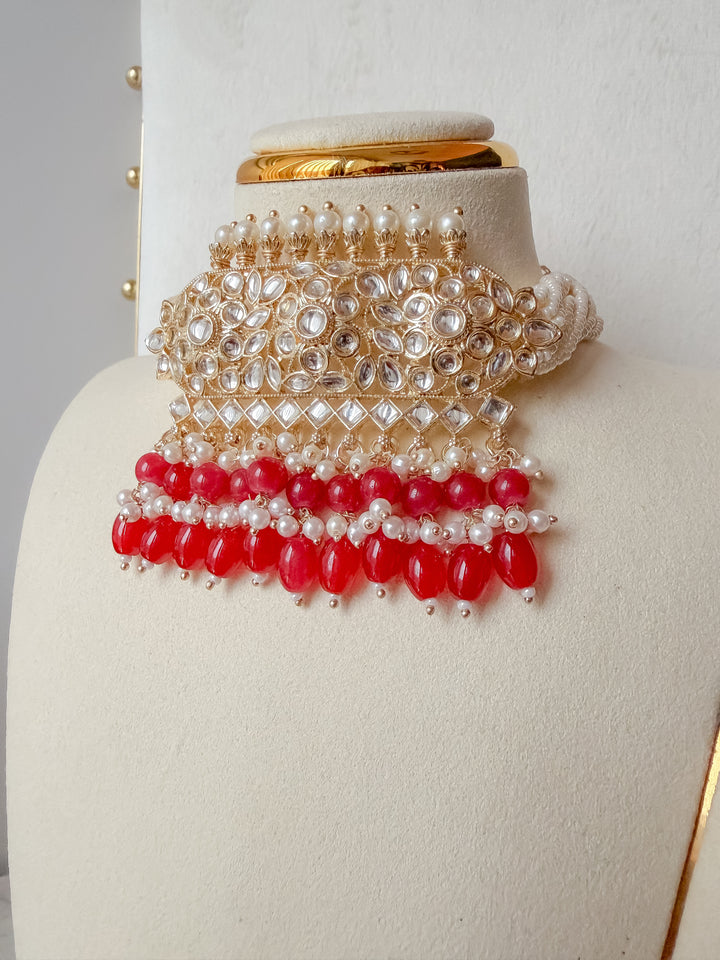 Nalini sieradenset rood