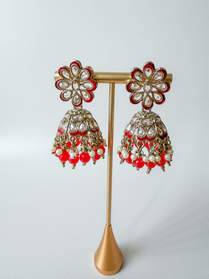 Vanya sieradenset rood