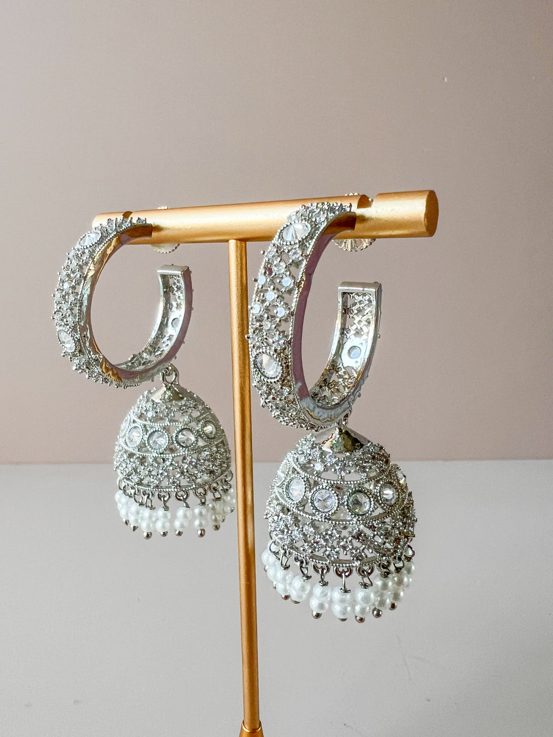 Payal jhumka oorbellen