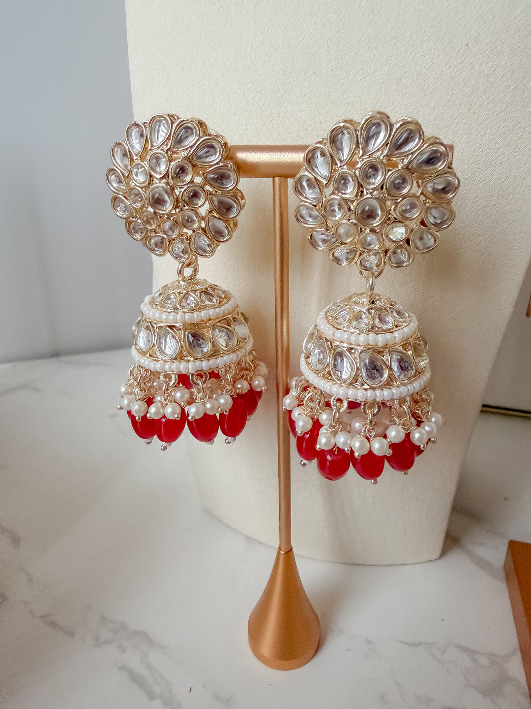 Nalini sieradenset rood