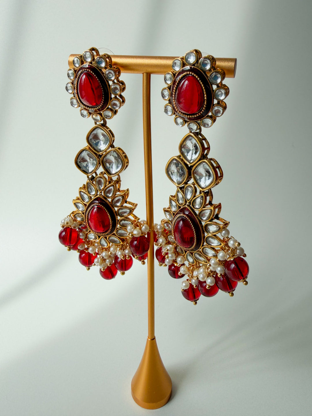 Savya sieradenset rood