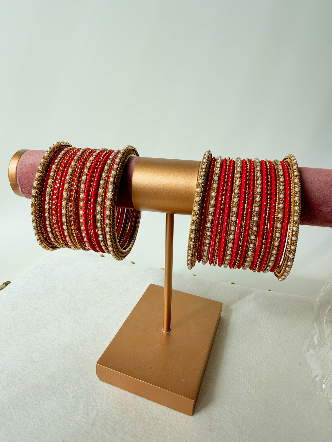 Sharani armbanden rood