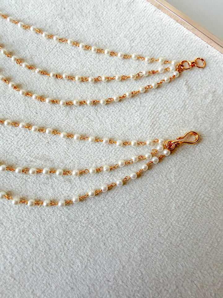 Irina oorbelketting goud